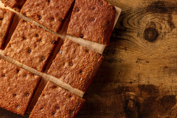 Brown Butter Miso Mochi Blondies
